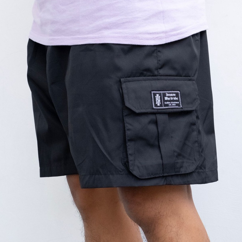 [ New ] Boardshort Cargo Jumbo Insane Wardrobe Premium Clohting / Celana Pendek Cargo Jumbo Pria