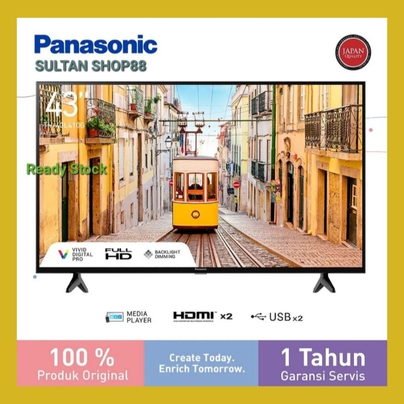 PANASONIC LED TV TH43LS410 43 INCH FULL HD DIGITAL TV