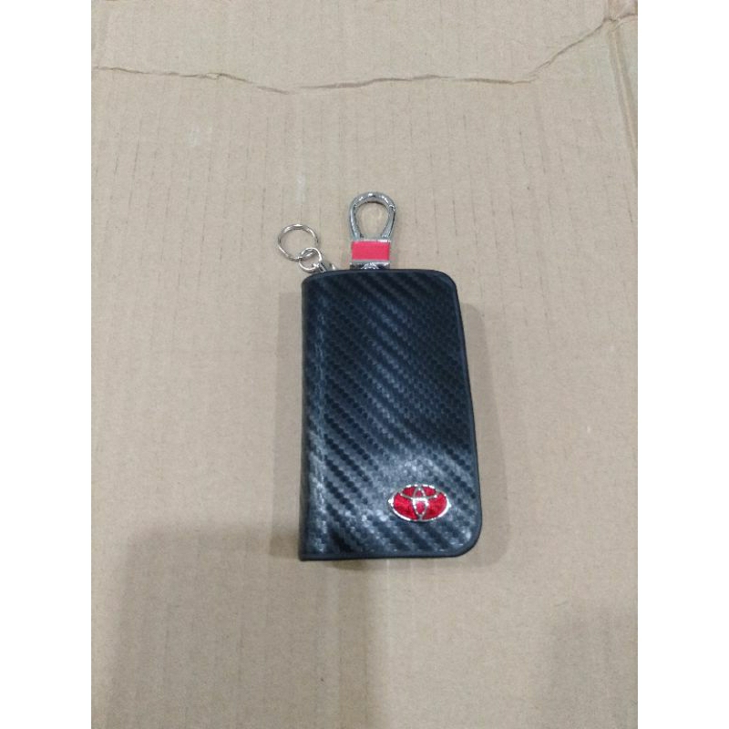 Dompet STNK carbon mobil Toyota