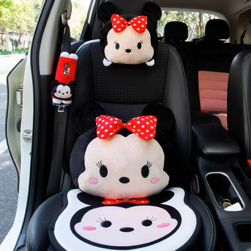 Bantal Sandaran Punggung Jok Mobil Mickey Minnie Bantal Sandaran Punggung Jok Mobil Mickey Minnie Tsum Tsum Disney Tsum Tsum Disney