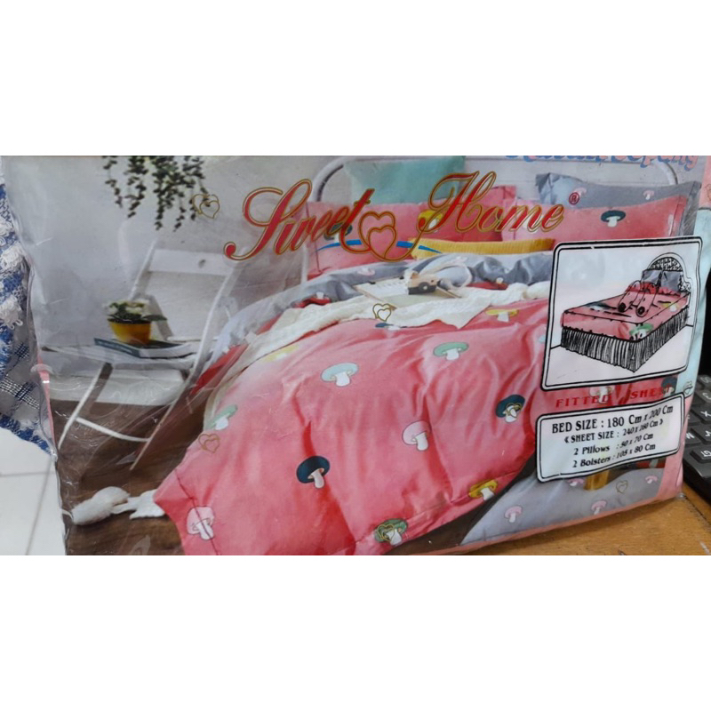 sprei katun jepang premium