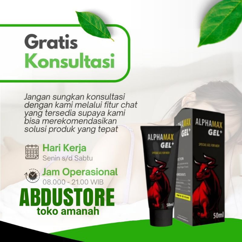COD - ALPHAMAX GEL ORIGINAL OBAT KUAT PRIA TAHAN LAMA STAMINA PRIA AMPUH TERJAMIN ASLI BERKUALITAS S