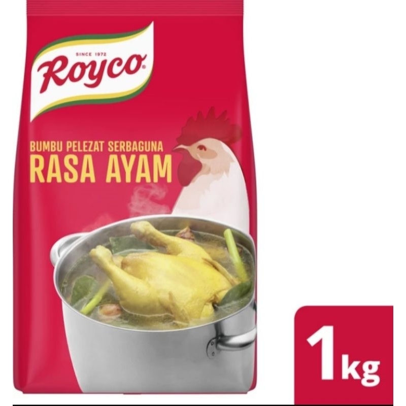 

Royco bumbu pelezat serbaguna rasa ayam 1kg // royco bumbu pelezat serbaguna rasa sapi 1kg