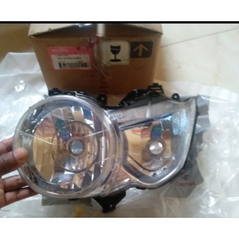 lampu depan reflektor headlamp Honda Tiger Revo tirev pece PC original ORI asli AHM
