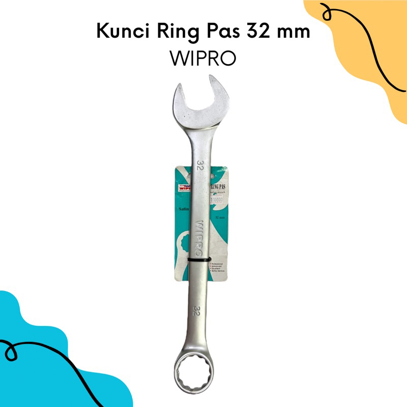 Wipro Kunci Ring Pas 32mm | Kunci Ring Pas Wipro 32mm | Kunci Ring Pas 32mm | Kunci Ring Pas Murah