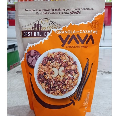 

Granola with cashew choco vanilla yava 400 gram