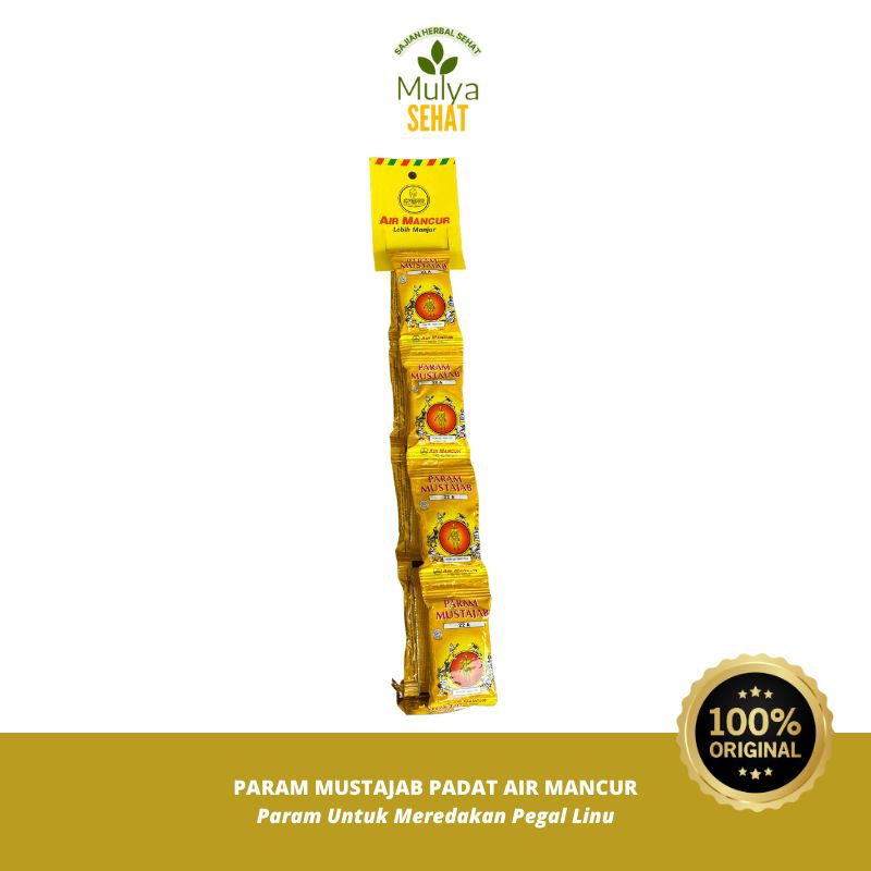 

PAREM MUSTAJAB PARAM MUSTAJAB PADAT RENTENG AIR MANCUR ISI 10 SACHET