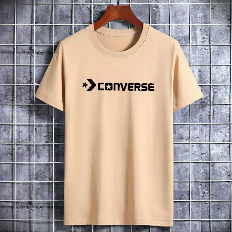 [ORANGE OFFICIAL]Kaos Pria Distro CONV3RS3 Kaos Oblong Pria Cotton Combed