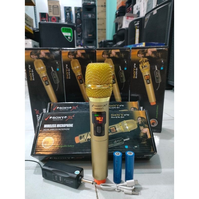 Mic Wireless Single Sony 87W