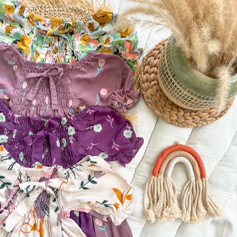 Arabella Daster / Daster Couple Ibu dan Anak / Daster Murah