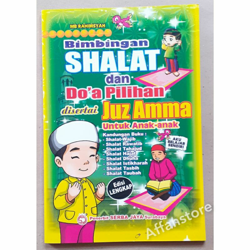 Buku Bimbingan Shalat Dan Doa Pilihan Disertai Juz Amma Terjemah