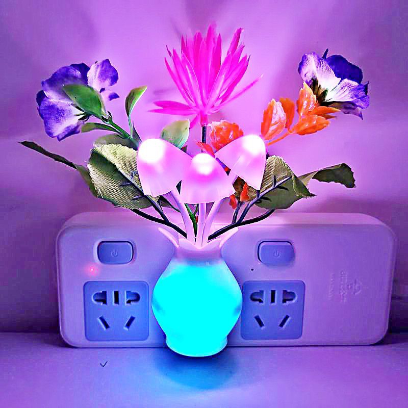 LAMPU TIDUR LED BUNGA Mini ~ LAMPU TIDUR AVATAR SENSOR OTOMATIS