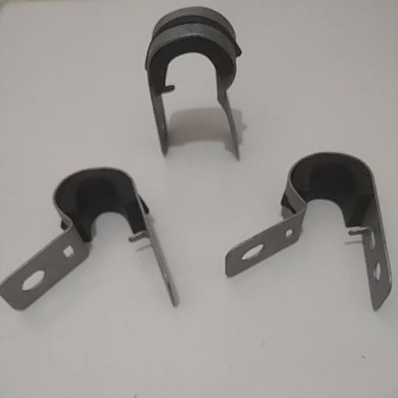 Kleman alumunium ukuran 1/2 buat pipa-2 Ac mobil dll