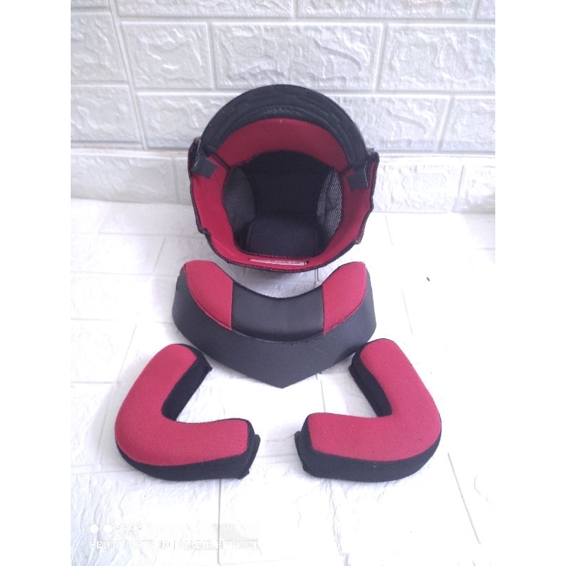 BUSA HELM GM FIGHTER Figter Kancing Plastik BESI PIPI FULL SET