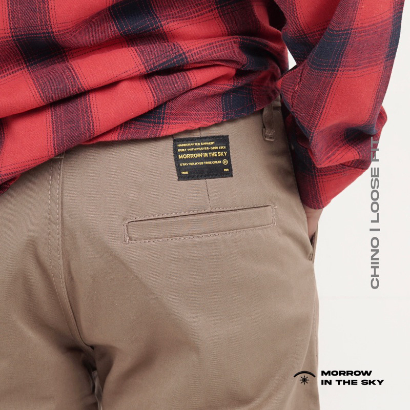 Chino Loose Pants | Mocca | Morrowsky