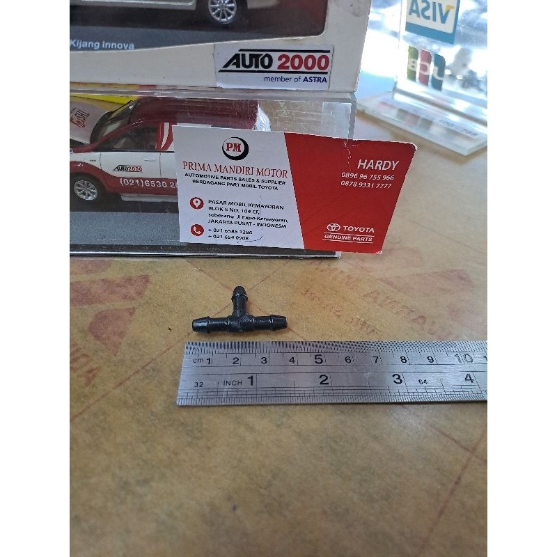 sambungan selang air wiper mobil model cabang model T