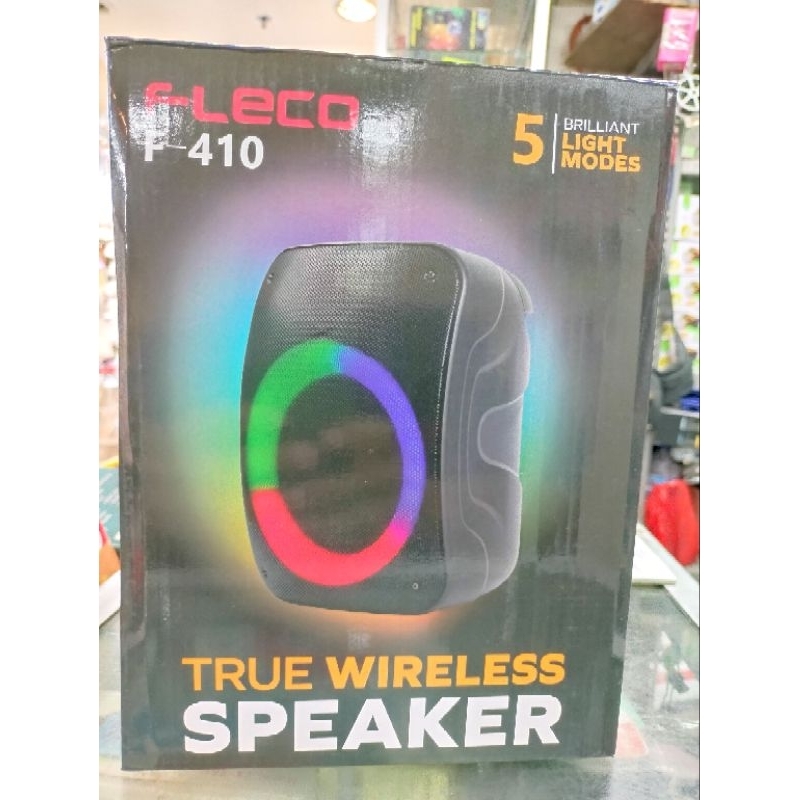 FLECO Speaker Wireless Bluetooth Karaoke F-410