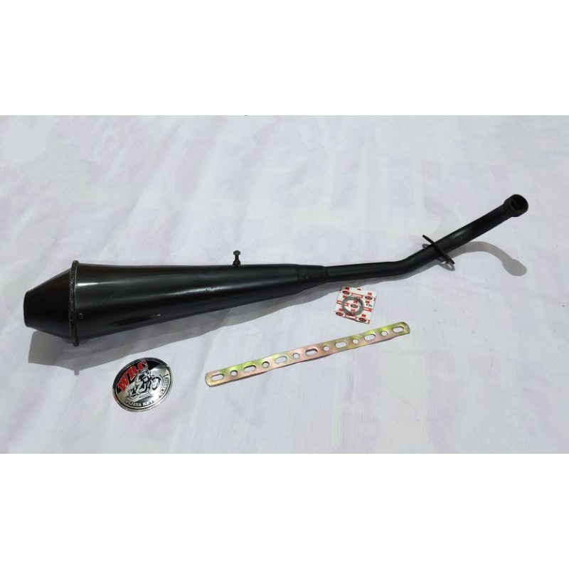 Gratong Knalpot Streetcub C 70 C70 - Grand Japstyle Hitam