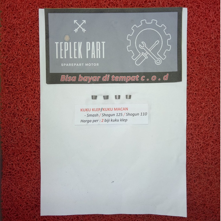Kuku Macan 5mm/Kuku Klep Smash/Shogun/Shogun 125/Kuku Macan Smash Shogun Shogun 125/Kancing Klep Sma