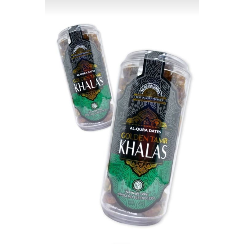 

Kurma Golden Tamr Khalas Premium 500gr