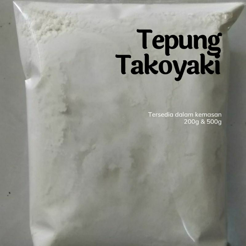 

TEPUNG TAKOYAKI KEMASAN 500 GRAM