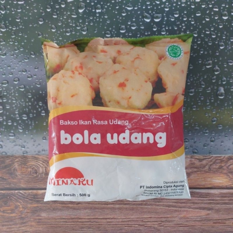 

MINAKU BOLA UDANG 500GRAM