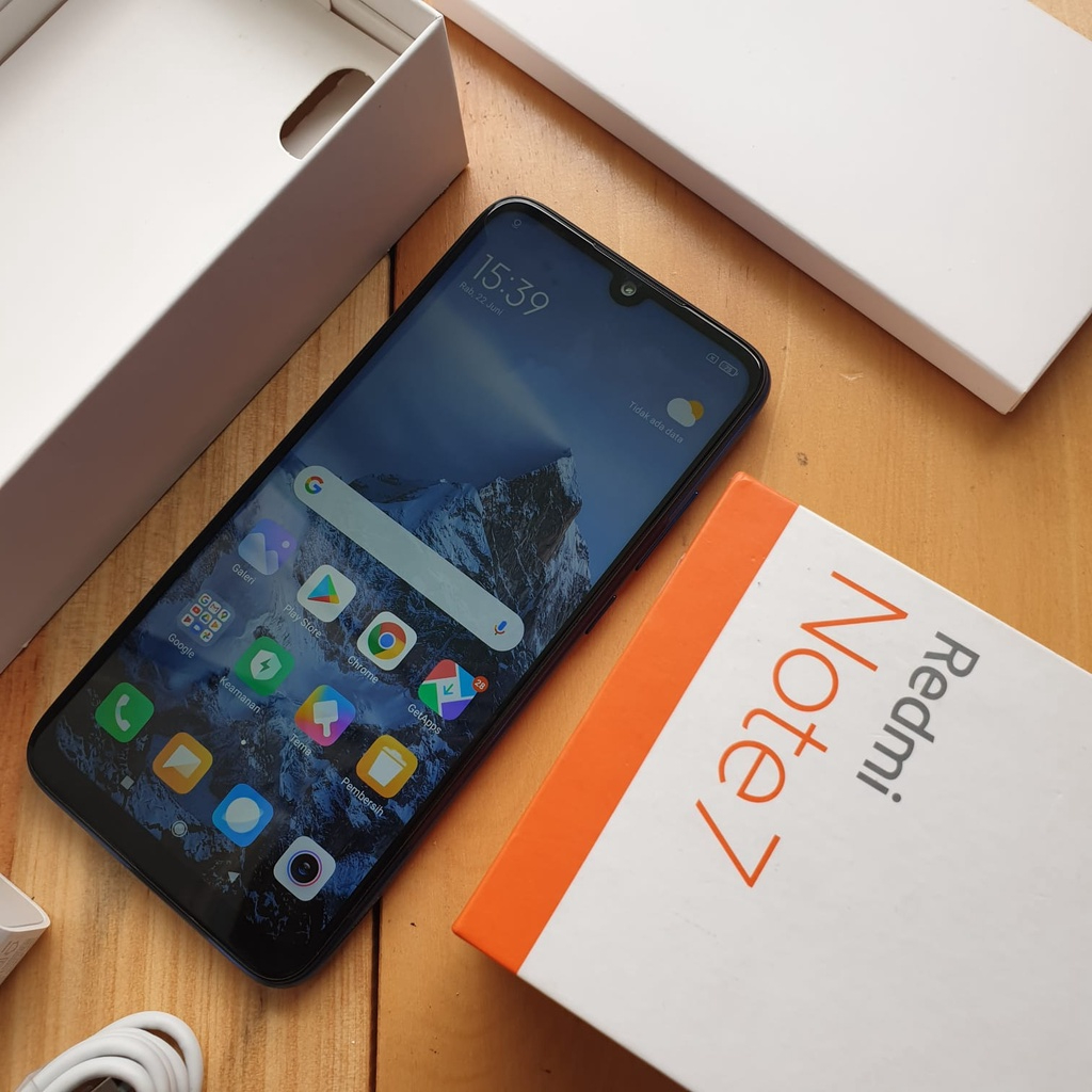 XIAOMI REDMI NOTE 7 SECOND 3/32GB 4/64GB 4/128GB HANDPHONE SECOND HP SEKEN HP BEKAS HP MURAH
