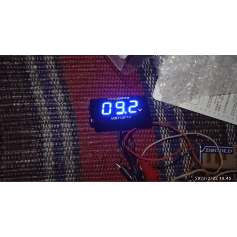 Voltmeter Digital - Voltmeter aki pengukur daya aki voltmeter WATERPROOF VOLT VOLTMETER AKI BERKUALITAS