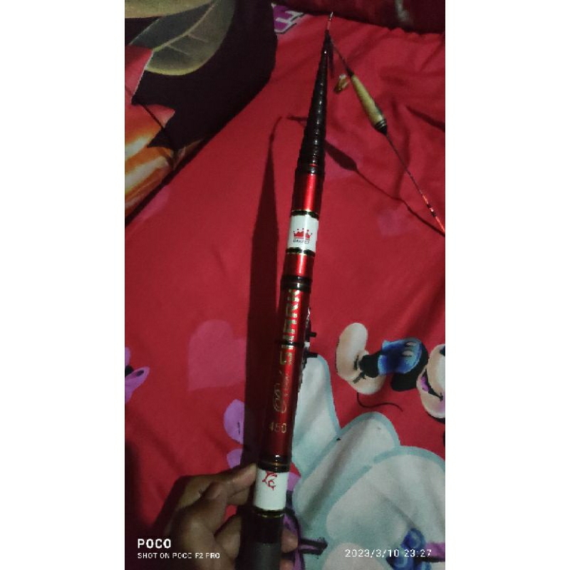 Tegek Gamaru Red Shark 450 set Kolong