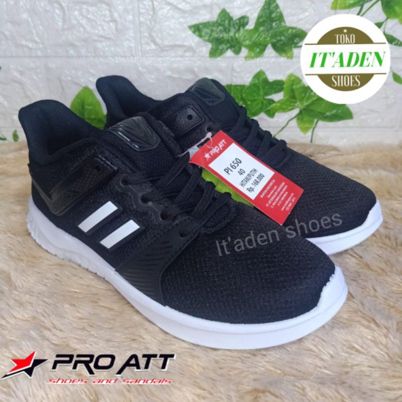 sepatu Pro ATT PI 650 hitam putih
