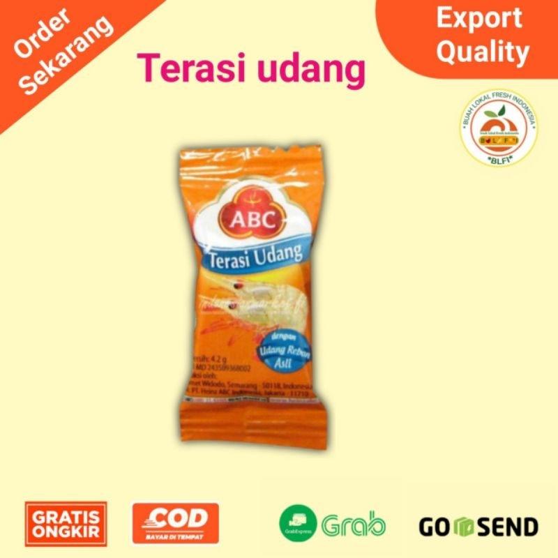 

TERASI UDANG ABC ASLI BUMBU DAPUR TERASI ASLI ORIGINAL 4PCS