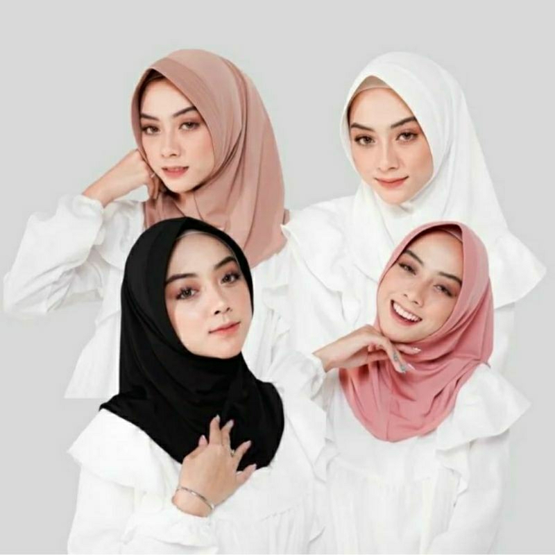 Hijab Instan Jersey Sport