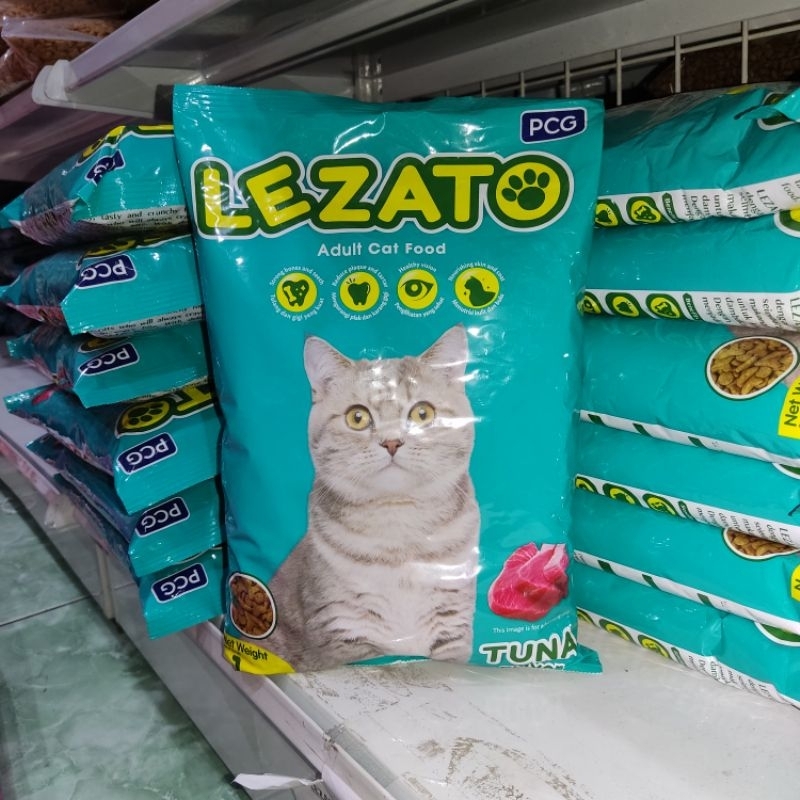 LEZATO CAT FOOD ADULT TUNA 1kg - MAKANAN KUCING DEWASA