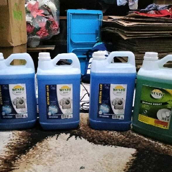 SABUN CUCI PIRING PREMIUM EXTRA KESAT Westo Ultra 5 Liter (Bisa Cod)