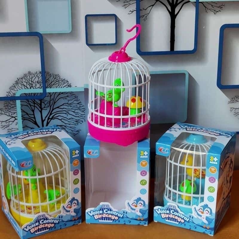 Mainan Anak Burung Sangkar Berkicau / Mainan Anak Sangkar Burung / Mainan Anak Sangkar Burung Bisa B