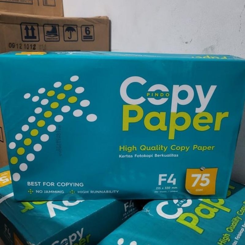 

bib Kertas Hvs F4 folio 75 gr Copy Paper Kertas Fotocopy