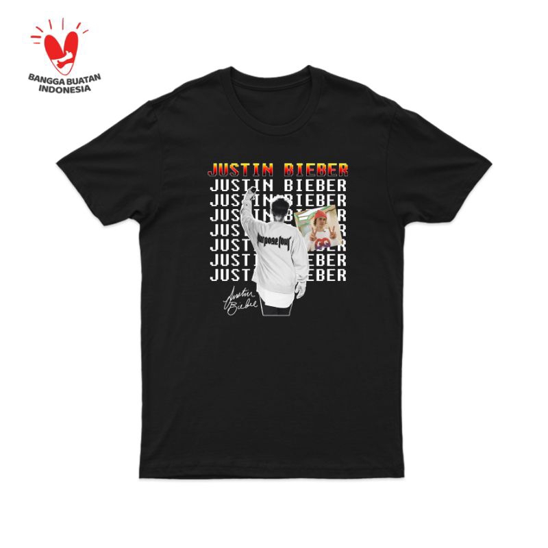 T-Shirt Justin Bieber | Kaos JB |Justin Bieber