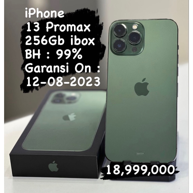 Seken iphone 13 pro max 256 gb ibox