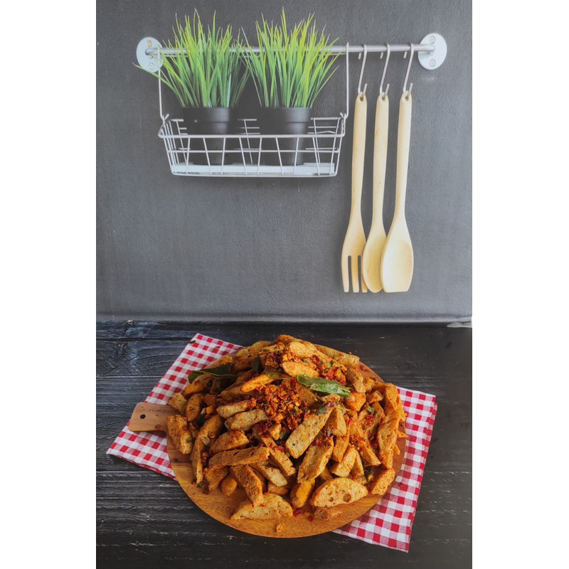 

Basreng Pedas Daun Jeruk & Basreng Original Daun Jeruk