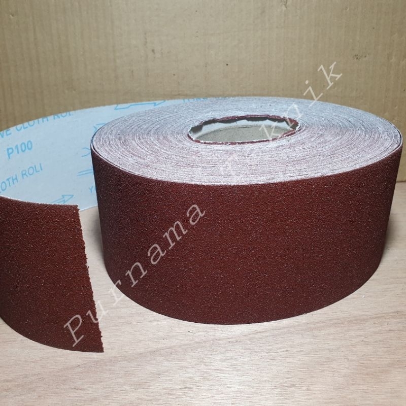 Amplas Kain Meteran Grid 100 Amplas Roll Meteran Grid 100 - 1 Meter
