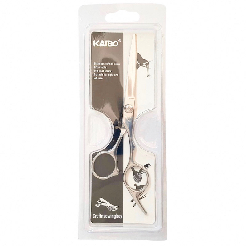 

Gunting Rambut Profesional KAIBO Full Stainless – Premium Hair Cutting Scissors