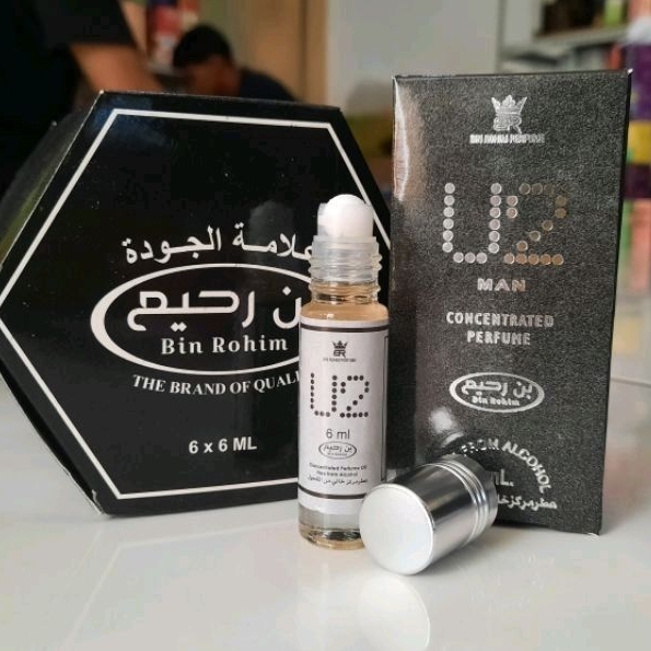 U2 MAN Parfum Bin Rohim 6ml Minyak Wangi Roll On Non Alkohol