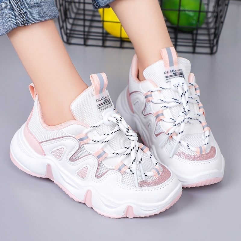 SEPATU SNEAKERS ANAK REMAJA CEWEK COWOK PEREMPUAN LAKI-LAKI REMAJA PEREMPUAN CEWEK RUNNING JOGGING S