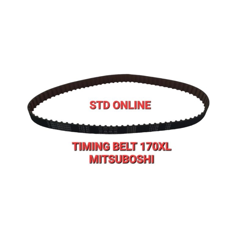 Mutiaradstore Timing Belt Mesin Jahit Karung Mitsuboshi 160Xl / 170Xl Vanbelt Jahit Karung