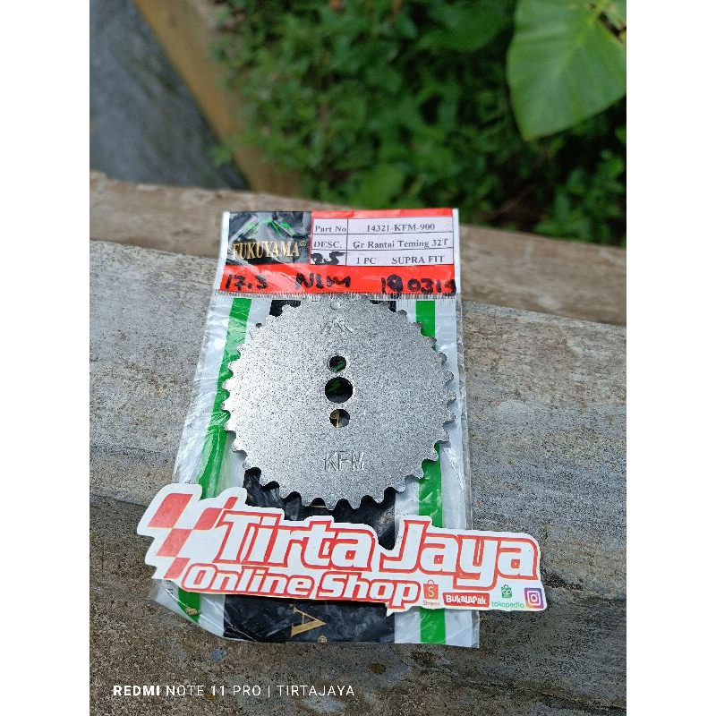 timing atas keteng honda astrea legenda supra fit new 32T fukuyama