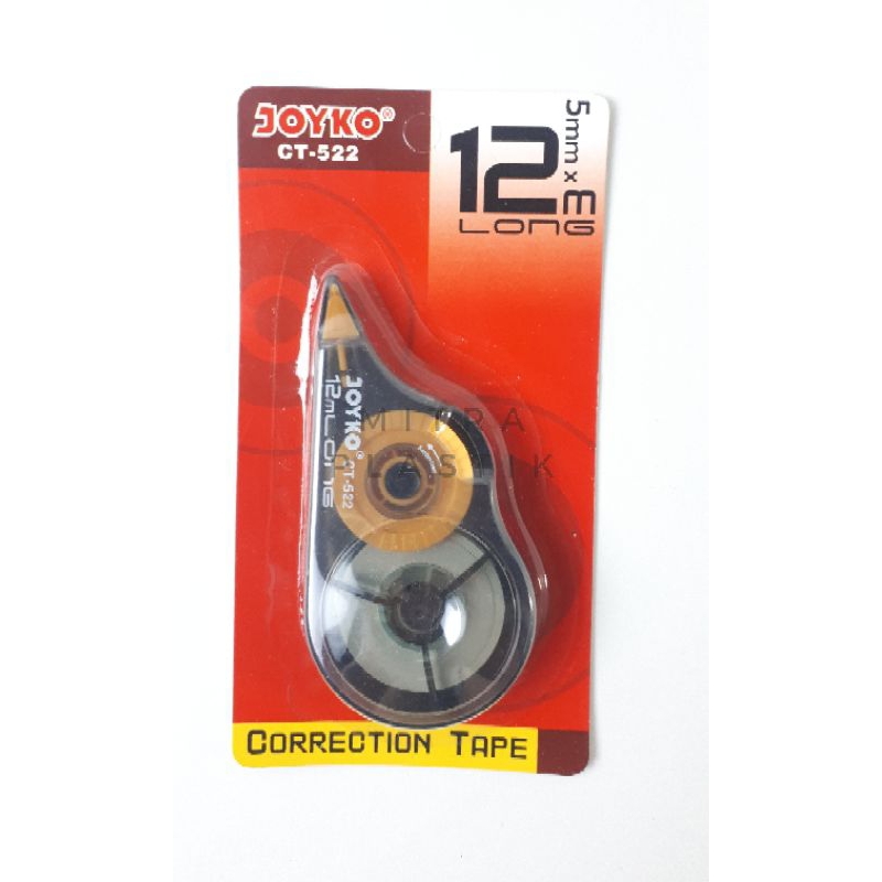 

Tipe-X Joyko Long Life CT-522 Correction Tape 5mm