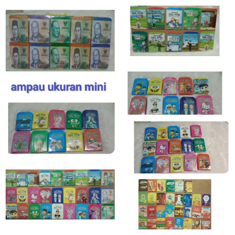 

20 pack ampau lebaran mini siap pakai