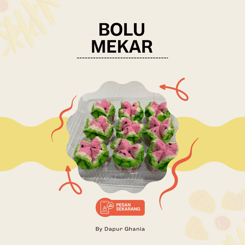 

DG - Bolu Kukus Mekar / Kue Bolu Kukus