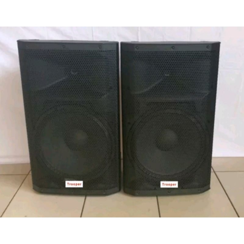 Speaker aktif pasif 15 inch trooper