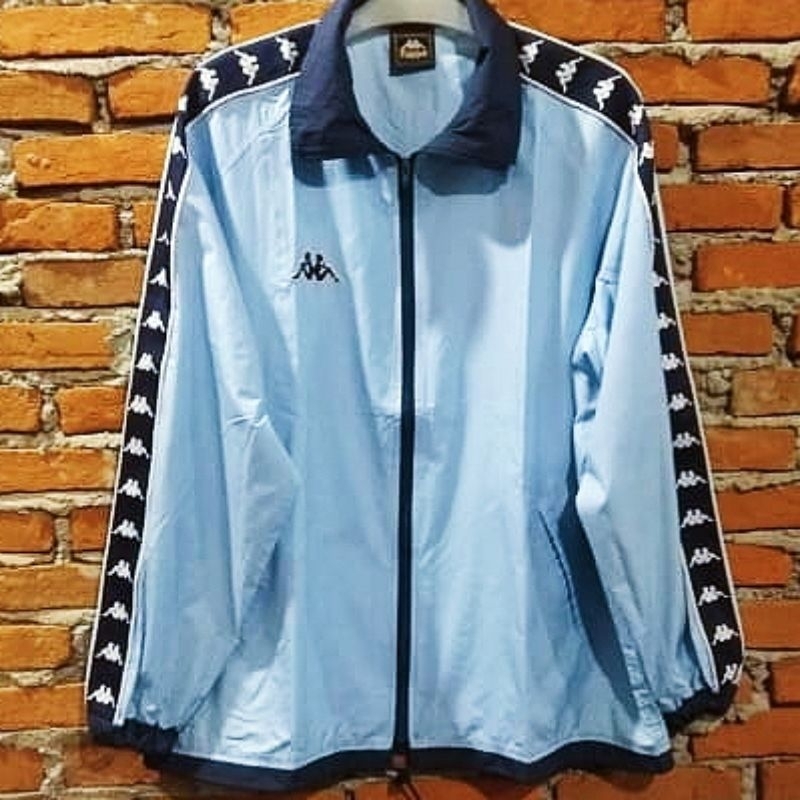 jaket kappa full big taped second original